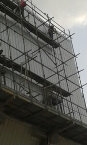 รูปงานนั่งร้านภายนอก 1